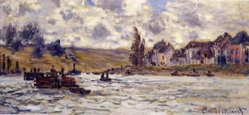  Lavacour Galerie - Das Dorf Lavacourt Claude Monet